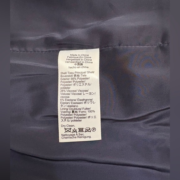 J. Crew Women's Blazer Petite Madelyn in four-season stretch Navy Size 0P NWT - Picture 8 of 8